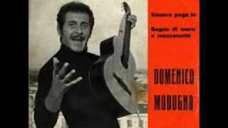 Domenico Modugno  Stasera Pago Io 1962 ItalEngl lyrics [upl. by Emerson]