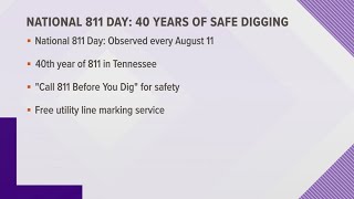 August 11 is National Call 811 Day [upl. by Bethezel]