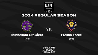 Minnesota Growlers vs Fresno Force [upl. by Aliuqaj]