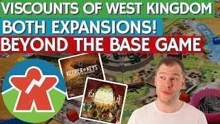 Viscounts of the West Kingdom  Both Expansions Reviewed  Beyond The Base Game [upl. by Publius101]