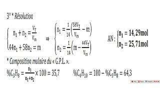 EXERCICES RESOLUS Hydrocarbure II [upl. by Mohun]