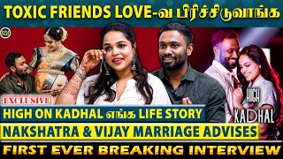 LoveMarriagePregnancy🤩3 Stagesல நடந்ததுதான் High On Kadhalல எடுத்திருக்கோம்  Nakshtra amp Vijay [upl. by Doscher]