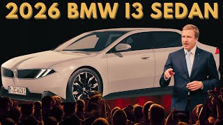 2026 BMW i3 Sedan Here is What to Expect [upl. by Eilrebmik]