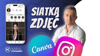 Jak Zrobić Siatkę Ze Zdjęcia Na Instagram  CANVA [upl. by Aldredge]