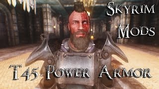 Fallout Power Armor in Skyrim [upl. by Eniamsaj]