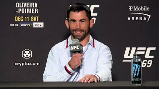 Dominick Cruz Anytime Im Competing You Should Be Talking About Me as a Title Contender  UFC 269 [upl. by Hacceber]