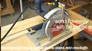 Howto the original plywood straight edge with added safety featuresm2ts [upl. by Hartnett]