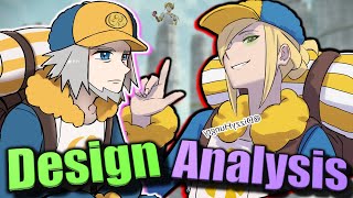 Volo and Ginter ♦ Character Design Analysis  Pokémon Legends Arceus Ginkgo Guild Merchants [upl. by Retnyw]