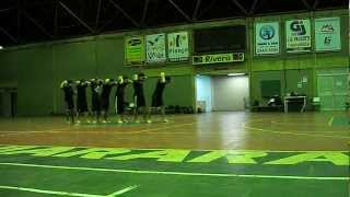 Apresentação de Ginastica Ritmica  FHO UNIARARAS  Educação Fisica 2012 [upl. by Zeuqram318]