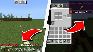 COMO VER A DURABILIDADE NO MCPE  DURABILITY VIEWER MCPE 118 [upl. by Nitaj89]