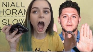 NIALL HORAN SLOW HANDS REACTION [upl. by Kovacev]