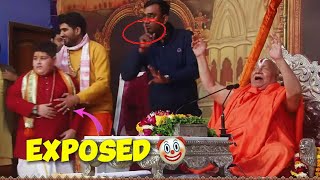 Abhinav Arora viral video with Rambhadracharya Ji  Exposed 🤡 [upl. by Bard62]