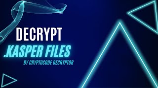 How to Recover Server from KASPER Ransomware and Decrypt Data  antimalware decryption [upl. by Kaitlin]