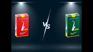 Vandoren Java vs Vandoren Java Red Reeds for Saxophone [upl. by Staw153]