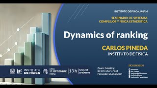 Dynamics of ranking  Carlos Pineda [upl. by Lothario]