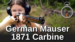 Minute of Mae German Mauser 1871 Carbine [upl. by Angus]