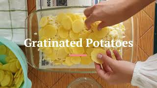 Gratinated Potatoes Recipe [upl. by Backer]