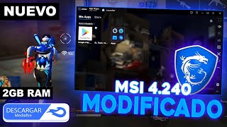 🚀NUEVO MSI 4240 MODIFICADO PARA PC GAMA MEDIABAJA🔥RENDIMIENTO 2024👾 [upl. by Uyerta84]