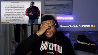 First Time Hearing Raekwon quotIce Waterquot  REACTION 😬🔥 [upl. by Cyb]