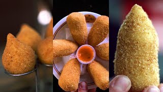 3 TIPOS DE COXINHA  Em São Paulo [upl. by Ifill873]