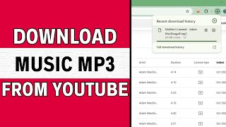 How To Download Music From YouTube Studio To MP3  Full Guide [upl. by Rudy585]