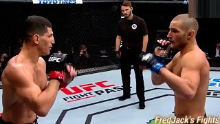 Sean Strickland vs Nordine Taleb Highlights Good FIGHT amp TKO ufc [upl. by Riebling200]