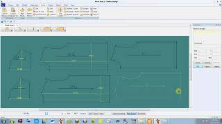 how to add shrinkage allowance from main pattern as per fabric shrinkage for software gerber [upl. by Daitzman]