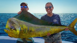 HUGE MAHI CATCH In Quepos Costa Rica Mahi Mahi Sailfish Marlin amp More [upl. by Adaurd]