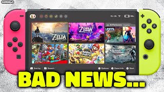 The WORST NEWS for Nintendo Switch 2 [upl. by Yentnuoc20]