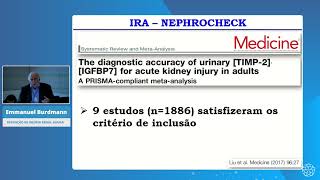 Definição de injúria renal aguda  Emanuel Burdmann [upl. by Gati]