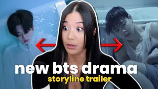 New BTS drama series teaser REACTION amp EXPLANATION  Begins ≠ Youth [upl. by Amer]