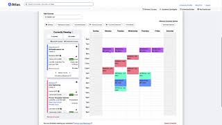 Atlas Schedule Builder Walkthrough Tutorial [upl. by Nirra13]