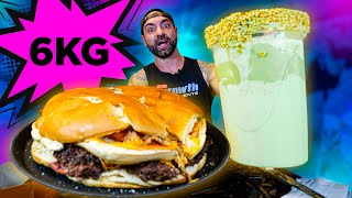 6KG  Burger amp Milkshake GIGANTES  Chama o ENCANADOR [upl. by Anele]