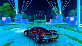 Drifting and Ramp Jumping a Ferrari LaFerrari in Forza Horizon 5 [upl. by Schalles893]