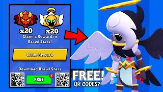 FREE x20 ANGEL amp DEMONIC DROPS 🎁 QR CODE BRAWL STAR 2024  BRAWL STARS NEW UPDATE [upl. by Traggat]