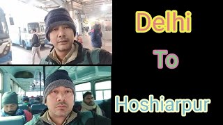 Delhi to Hoshiarpur  HR Roadways lifestyle 💫 [upl. by Ydisac]