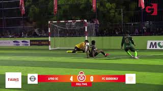 OOREDOO EYDHAFUSHI FUTSAL CUP  2024 Afro SC VS FC Suddenly [upl. by Nesbitt]