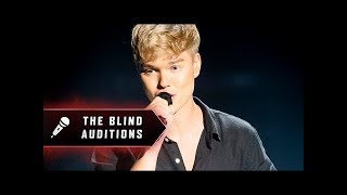 Blind Audition Jack Vidgen  Hello  The Voice Australia 2019 [upl. by Dnilasor]