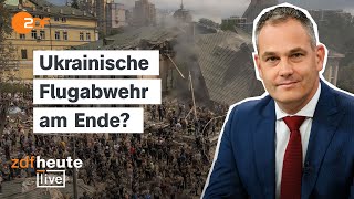 Luftangriff auf Kinderklinik in Kiew Militärexperte Gressel über Putins Taktik  ZDFheute live [upl. by Judus]