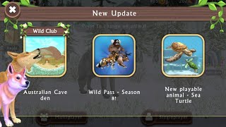 wildcraft Christmas update is Out guys hurry Up download 😱wildpass season 8 new play animal turtle [upl. by Leonardo]