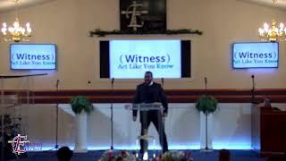 quotWitness Act Like You Knowquot Pastor Rod McLendon 110320204 [upl. by Atiniv846]