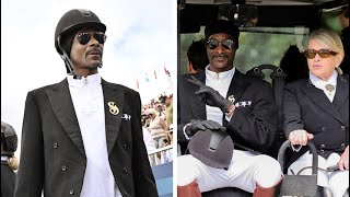 Martha Stewart Rings in Her 83rd Birthday with Snoop Dogg in Paris at the Olympics Dressage Event [upl. by Idnac30]