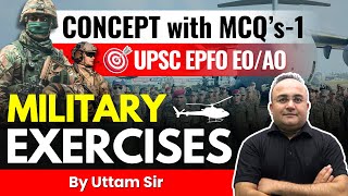 Concept with MCQs  Class01  Military Exercises  Uttam Sir  Success Tree [upl. by Roose]