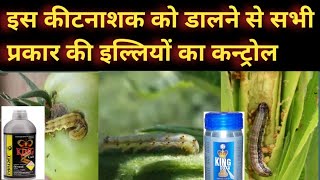 इल्लियों के लिए बेस्ट दवाई ।indoxacarb 145sc ।kingdoxa । indoxacarb use।किंगकार्व कीटनाशक । [upl. by Wind998]