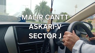 Malir Cantt Karachi Tour Part3 ASKARIV SECTOR J Karachi property subscribe [upl. by Egag]