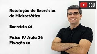 Hidrostática Exercícios Revisão para ENEM  1 [upl. by Phedra603]