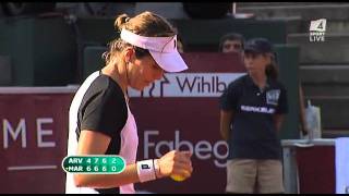 Sofia Arvidsson vs Maria José Martinez Sanchez Swedish Open 2011 [upl. by Okiron]