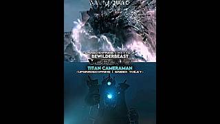 Bewilderbeast vs upgraded titan cameraman short skibiditoilet howtotrainyourdragon2 [upl. by Inaffets793]