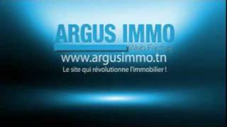 Lancement ArgusImmotn  1er site destimation des prix immobiliers en Tunisie [upl. by Toffey]