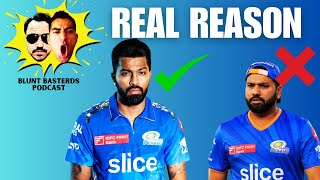 Why Rohit Sharma was removed from MI captaincy  MI vs GT  IPL 2024 [upl. by Colburn]